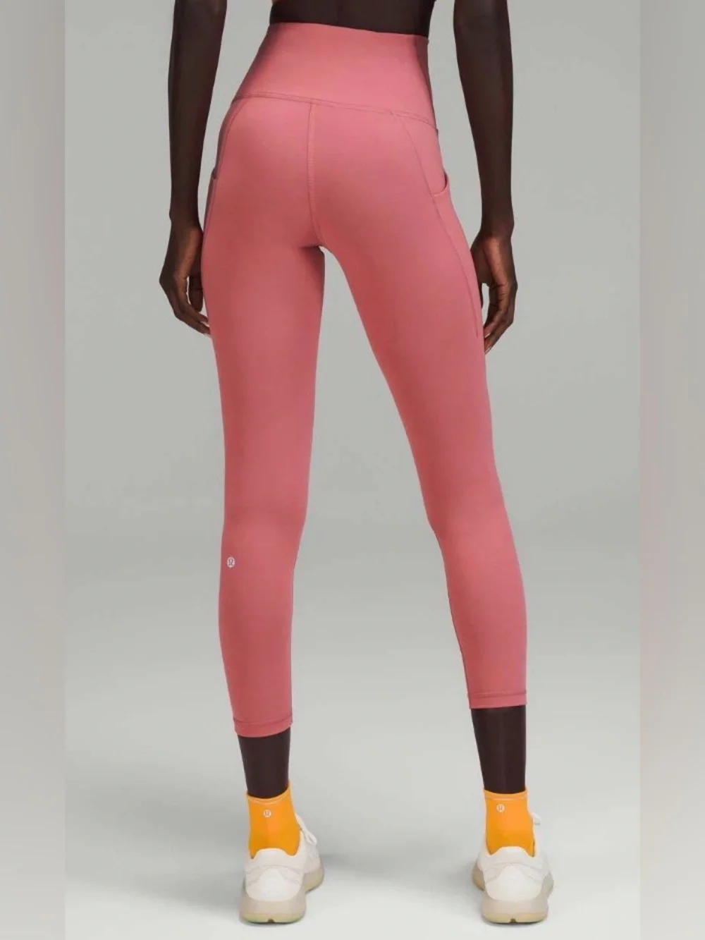 NWOT New Lululemon Wunder Train High-Rise Tight with Pockets 25" Brier Rose